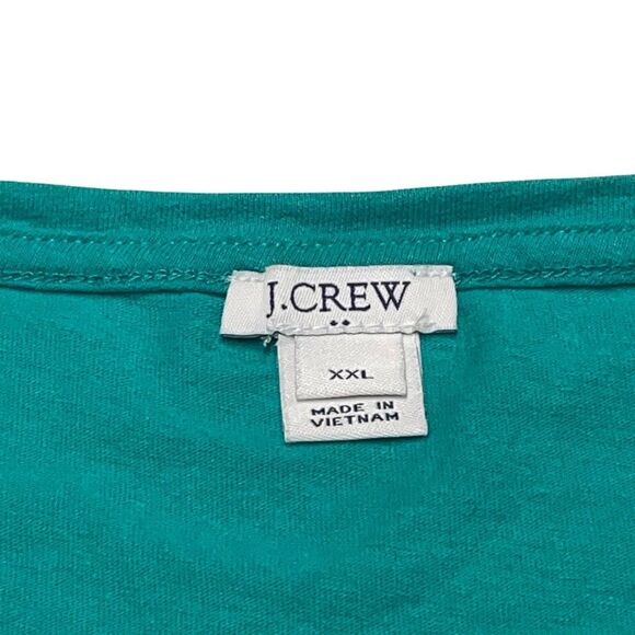 J Crew Turquoise Tie Knot Tank N0467 - Picture 3 of 7